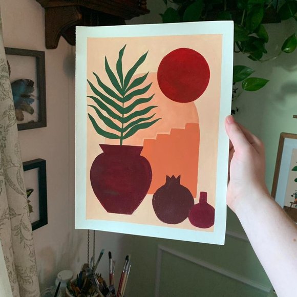 I painted my own mural